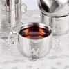Portable Metallic Tea Set - Image 2